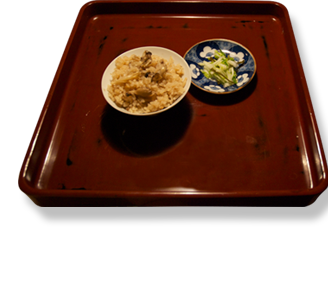舞茸釜炊き御飯 300円